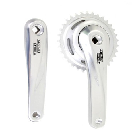 Sunrace Cranket 33T, Kurbellänge 170 mm. Silber, Aluminium, spiellos