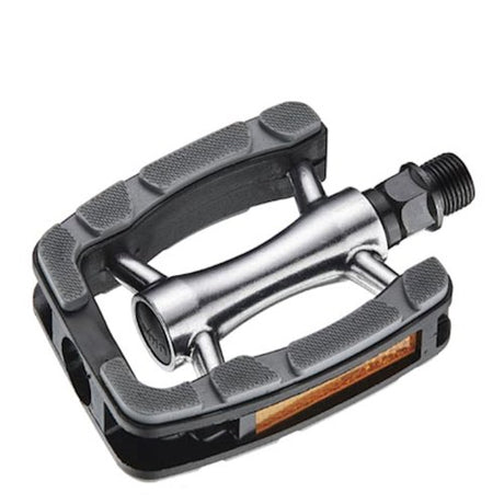 Union Pedals SP-823, Aluminium Nicht-Slip. Grau schwarz. 9 16 Draht (Hanging -Paket)
