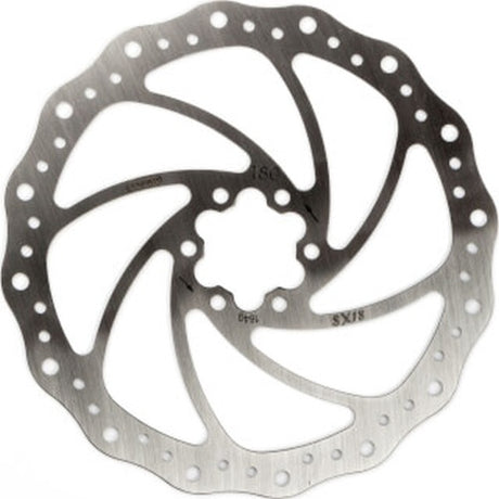 Bremsscheibe Elend SX18 180 mm 6-Nock Silber