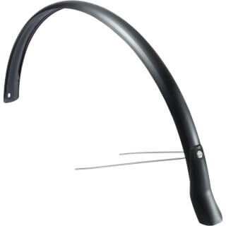 Eurofender Snello Heck Fender 28 51 mm breit, Farbe: mattschwarzer Kunststoff
