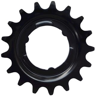 Kmc verkettet Blatt 17T R Shim schwarz