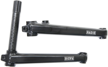 Funk-BMX-Kurbel am BMX-Kurbel am 3-tlg. mit Bodenhalterung, schwarz