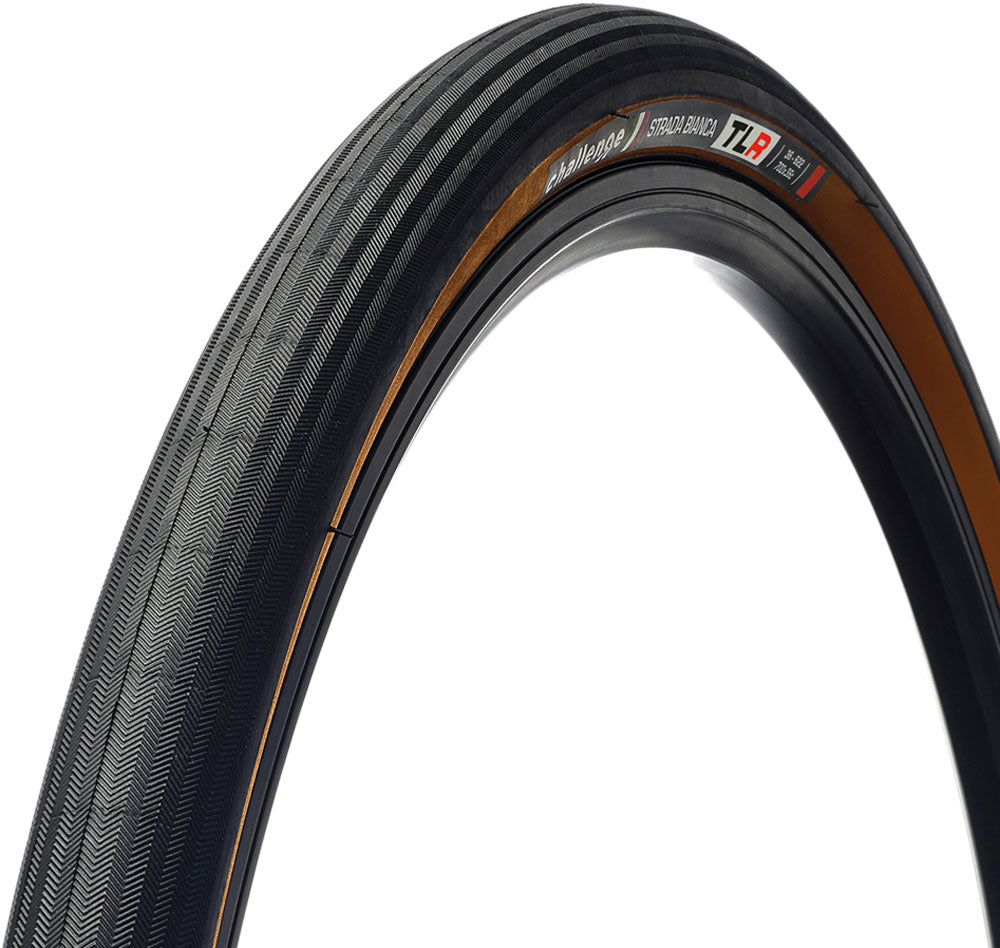 Herausforderung - Strada Bianca TLR 700x36c Black Braun