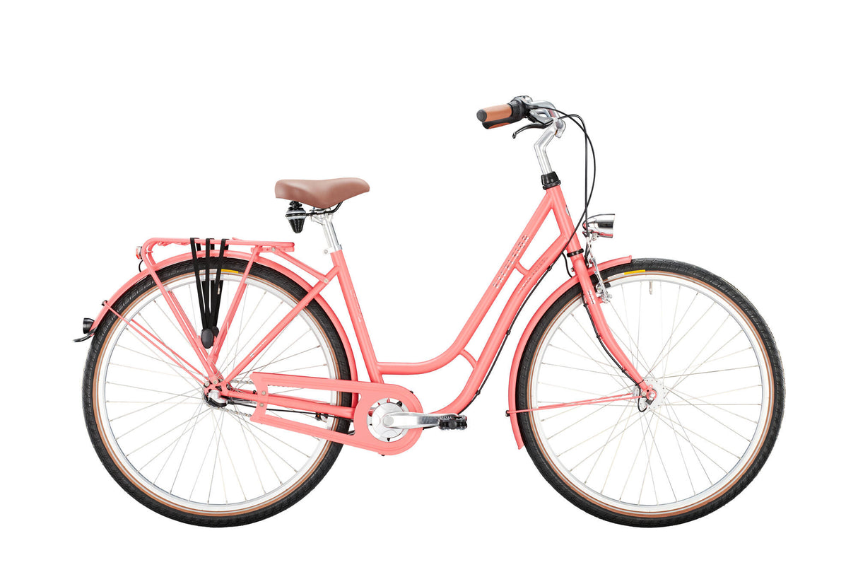 Das Excelsior Citybike Swan-Retro (#1) zeichnet sich durch hervorragende Leistungen aus. Schwan-Retro 28 48 3G Rosé matt