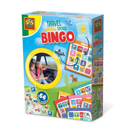 Ses Reisespiel Fensteraufkleber Bingo