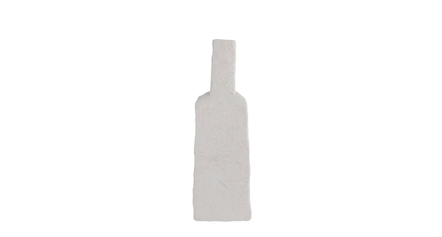 Vaas janis s wit aardew 14x9x39cm