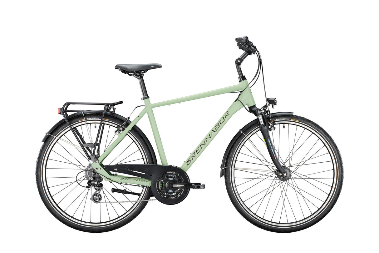 Brennabor Trekkingrad T-40 Mod. 24 Fahrrad brennab.t-40 28 60 diam.24sp grün schwarz