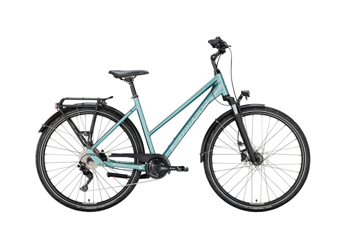 Brennabor Trekkingrad T-44 mod. 22 Fahrrad brennab.t-44 28 50 Stufen. 16fach blausilber