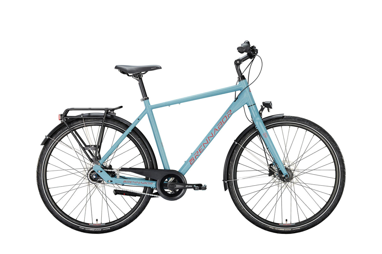 Brennabor Trekkingrad T-48 mod. 24 Fahrrad Trekking T-48 28 50 er. 8sp. blaues Burgunderrot