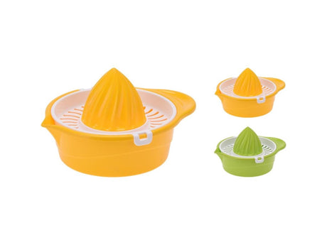 Zitruspresse aus Kunststoff von Excellent Houseware, 220 ml, erhältlich in Gelb oder Grün