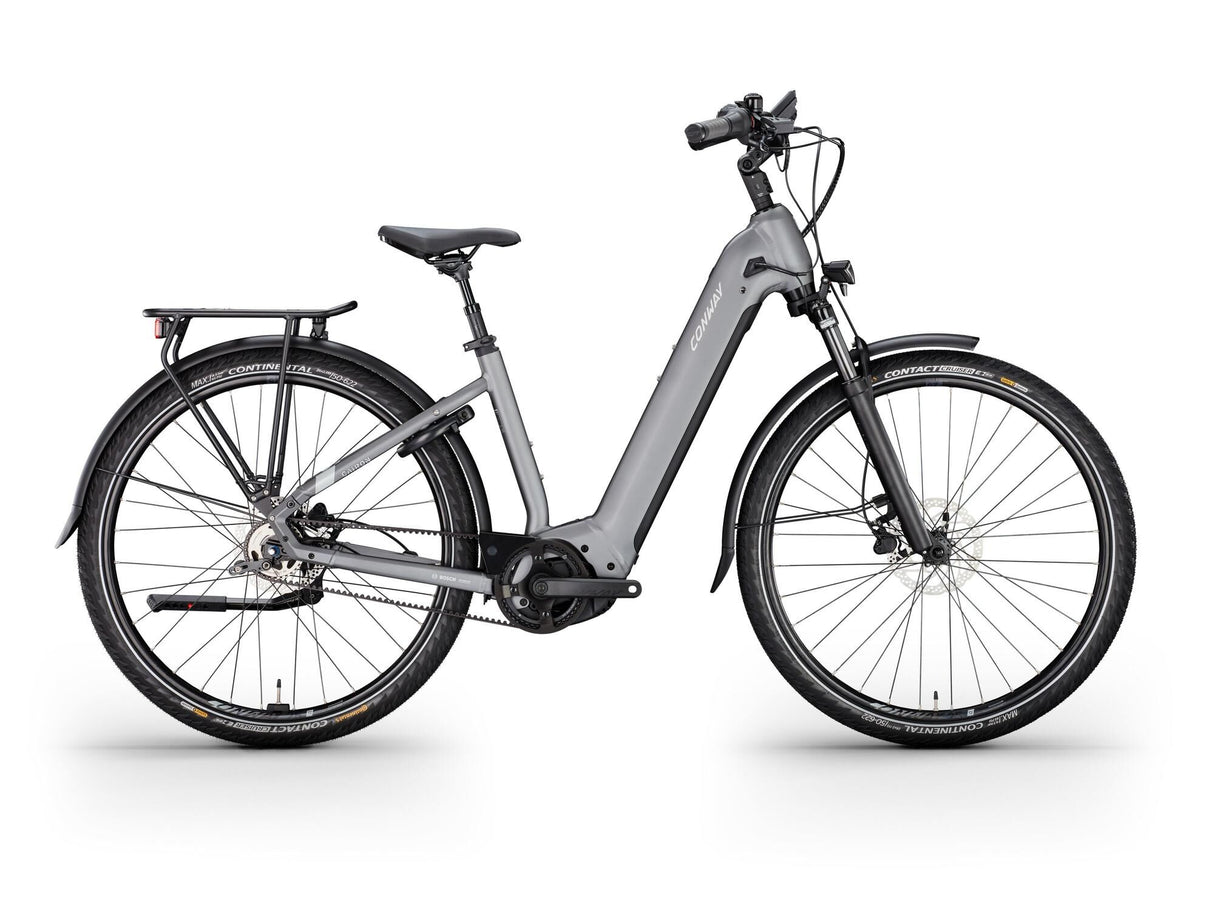 Conway Elektro-Trekkingrad Cairon T 4.5 (#1) E-Bike conw.Cairon T 4.5 28 42 5sp grau