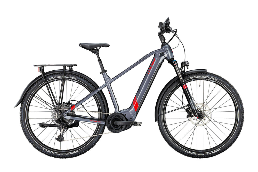 Conway Elektro-SUV Cairon SUV 5.0 mod. 23 E-Bike Conw.Cairon SUV 5.0 29 45 Durchm. 12sp graurot
