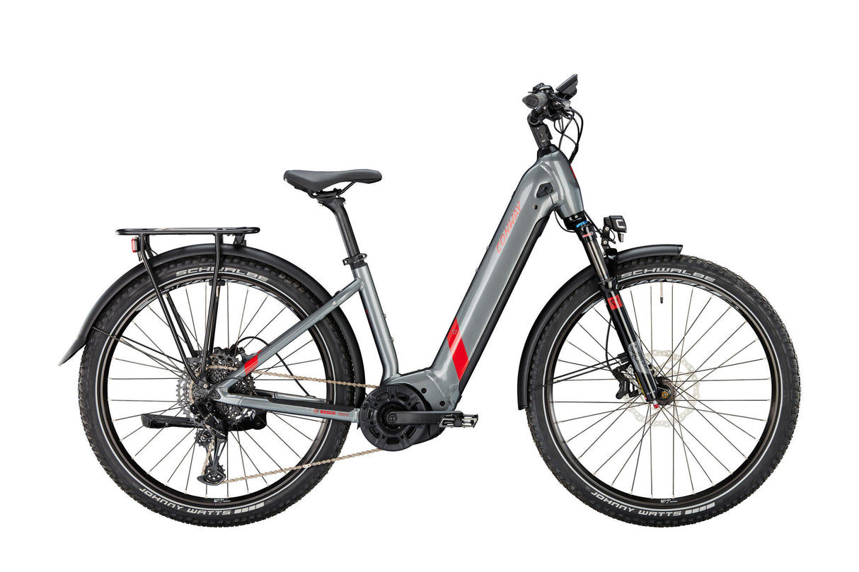 Conway elektrisches SUV Cairon SUV 5.0 Modell 23 E-Bike conw.cairon SUV 5.0 27,5 54 Wave 12-Gang Gr. Rot