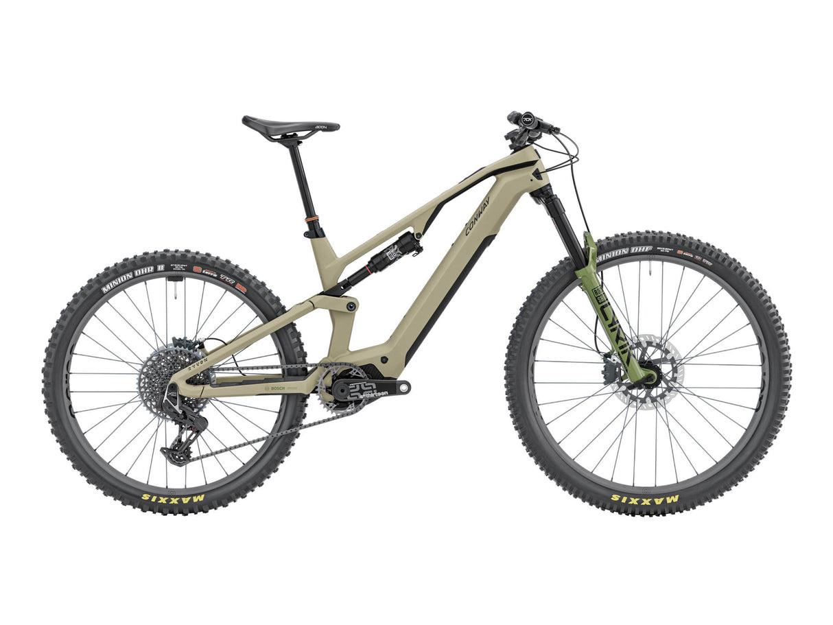 Conway Elektro-MTB Vollfederung Ryvon ST 10.0 Mod. 24 E-Bike konw. Ryvon ST 10.0 29 40 voll sus.des. grün