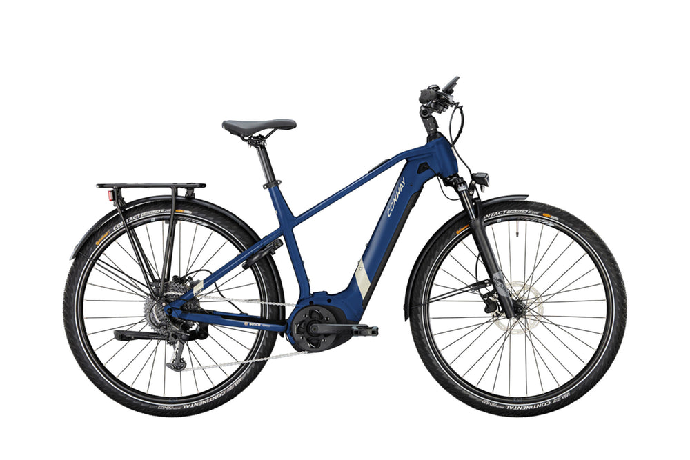 Conway Elektro-Trekkingrad Cairon T 2.0 500 mod. 23 ebike conw.cairon t 2,0 500 28 48 Durchm. blaue Des.
