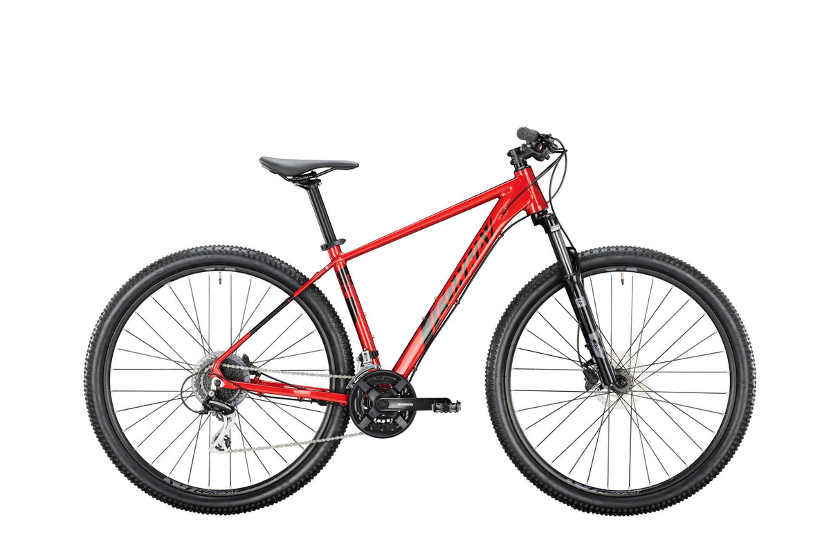 Conway MTB-Hardtail MS 4.9 Mod. 24 Fahrrad conw.ms 4,9 29 46 Hardtail 24sp rot schwarz