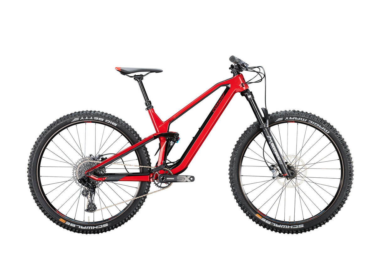 Conway MTB Vollfederung WME 3.9 Mod. 24 Fahrrad conw.wme 3,9 29 43 vollgefedert 12sp rot schwarz