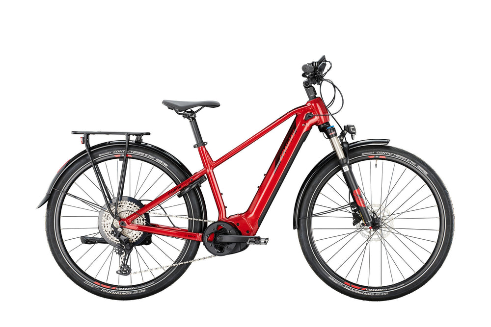 Conway Elektro-Trekkingrad Cairon T 5.0 mod. 22 ebike conw.cairon t 5,0 28 41 diam.11sp rot schwarz