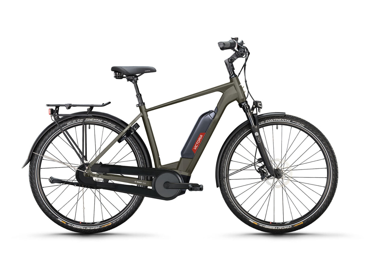 Victoria Elektro-Trekkingrad Cysalo 9 (#1) E-Bike Vict.Cysalo 9 28 52 Durchm. 7 EL warme Anthrazit.