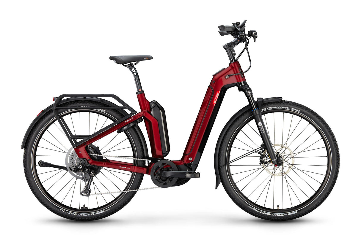 Victoria Electric Urban Bike Utilyon 4 (#1) E-Bike Vict. Utilyon 4 29 48 10sp blau