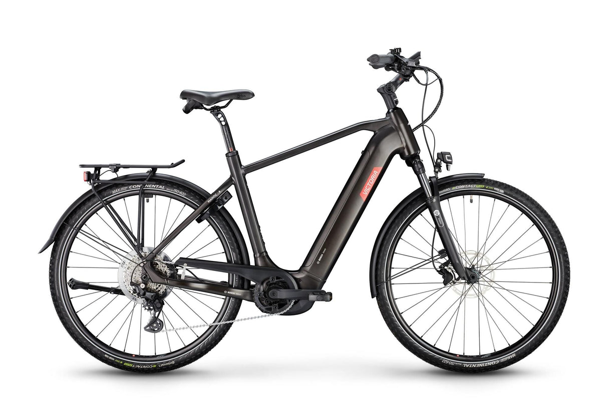 Victoria Elektro-Trekkingrad Manoc 4 (#1) E-Bike Vict. Manoc 4 28 54 10sp Benzin