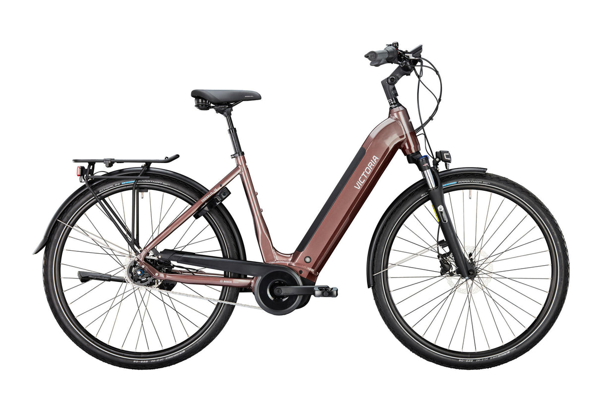 Victoria Elektro-Trekkingrad Tresalo 13 (#1) E-Bike Vict. Tresalo 13 28 48 5SP CB Kupfer