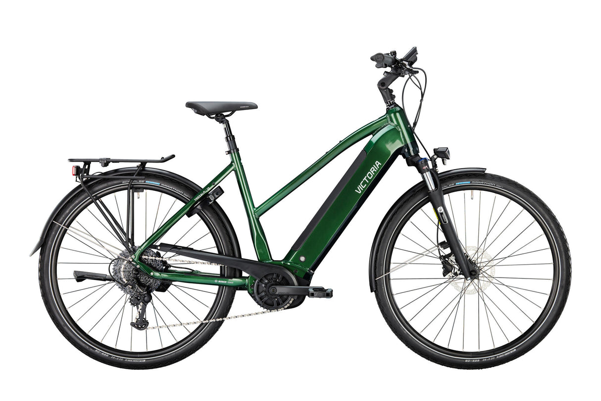 Victoria Elektro-Trekkingrad Tresalo 12 Mod. 24 E-Bike-Siege. 12 28 48 Stufen. 9sp Smaragdgrün