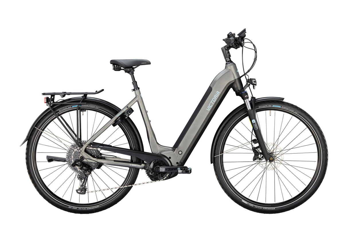 Victoria Elektro-Trekkingrad Tresalo 16 (#1) E-Bike Vict. Tresalo 16 28 44 11sp Wave Fledermaus schwarz
