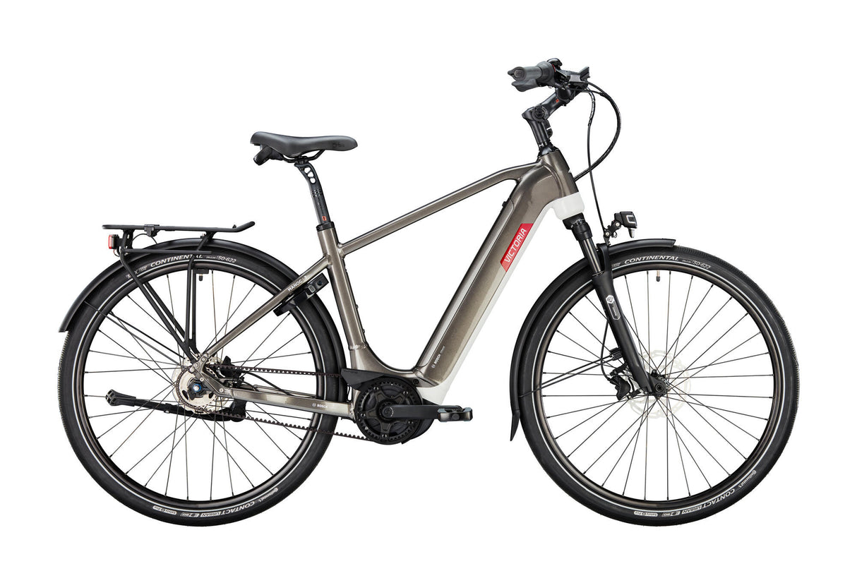 Victoria Elektro-Trekkingrad Manoc 3 (#1) E-Bike Vict. manoc 3 28 54 5sp grau