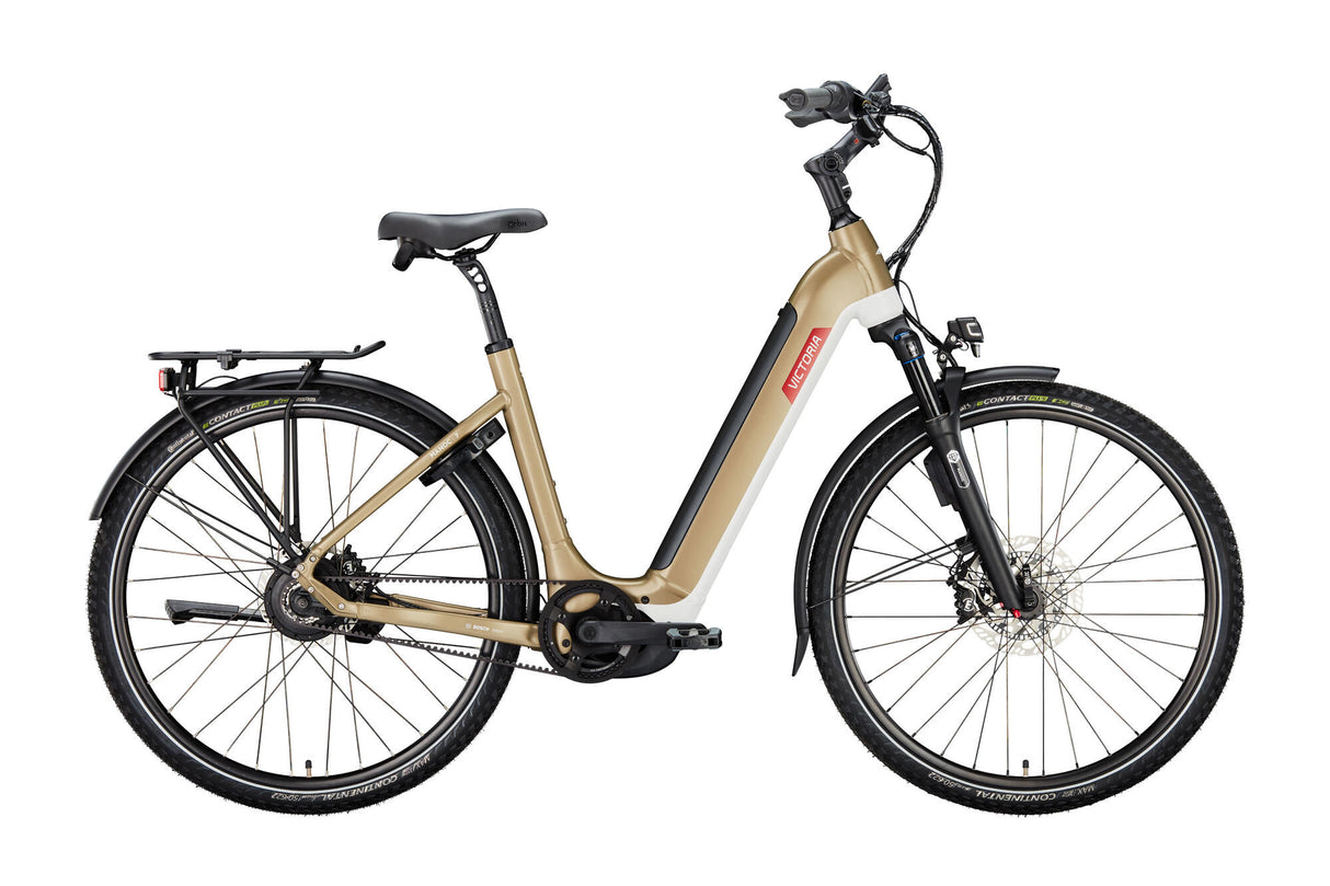 Victoria Elektro-Trekkingrad Manoc 7 (#1) E-Bike Vict. Manoc 7 28 58 usw. Wellengrau