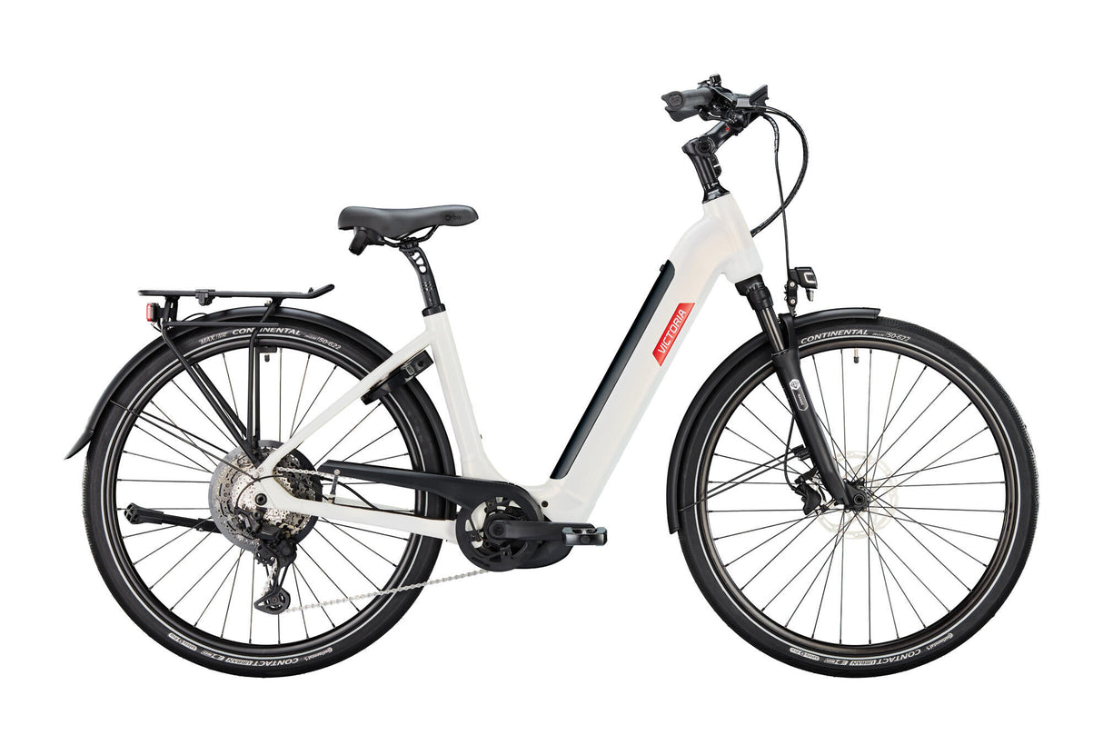 Victoria Elektro-Trekkingrad Manoc 6 Mod. 24 E-Bike Manoc 6 28 54 Wave 11sp Galaxy White