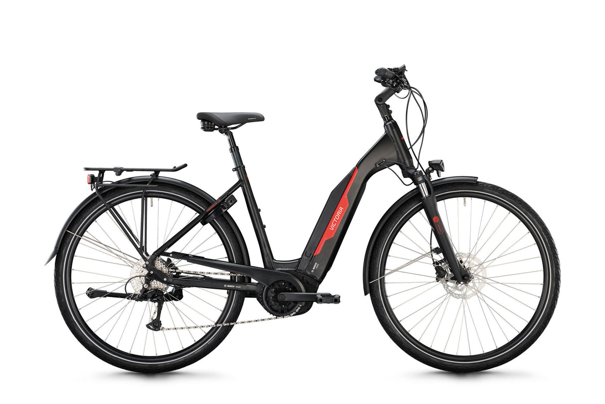 Victoria Elektro-Trekkingrad Tresalo 2 (#1) E-Bike Vict. Tresalo 2 26 45 9sp Welle schwarz