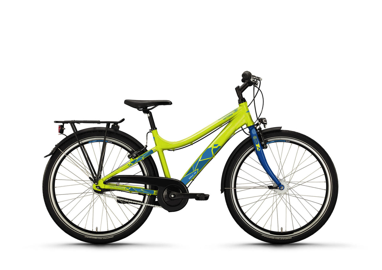 Victoria Jugendfahrrad Eqola 7 Mod. 24 Fahrrad vict.eqola 7 26 46 Durchm. 7sp platingrau