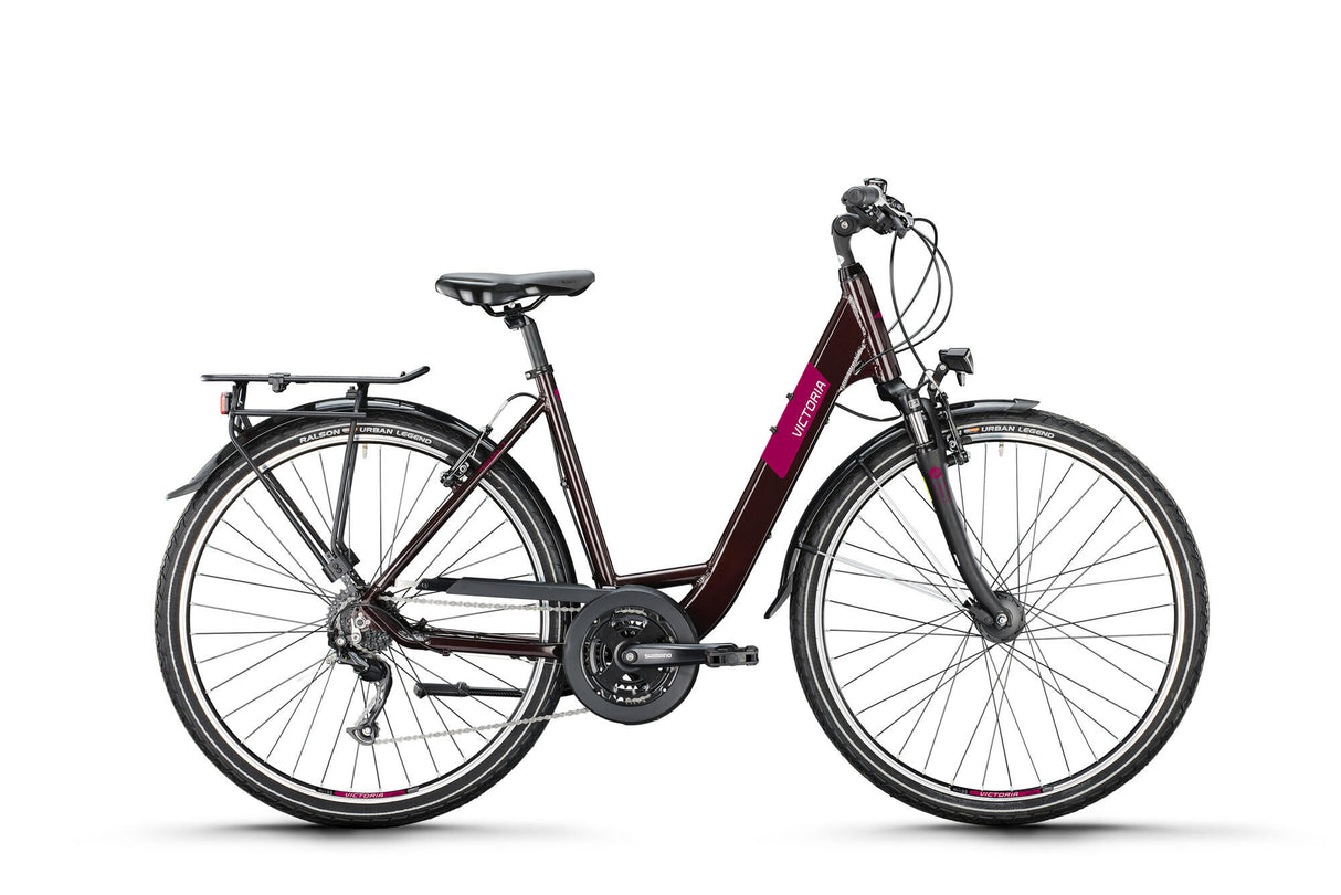 Victoria Trekkingrad Treqana 2 Mod. 24 Fahrrad Vict.Treqana 2 28 51 Wave 24G Rosso Brown
