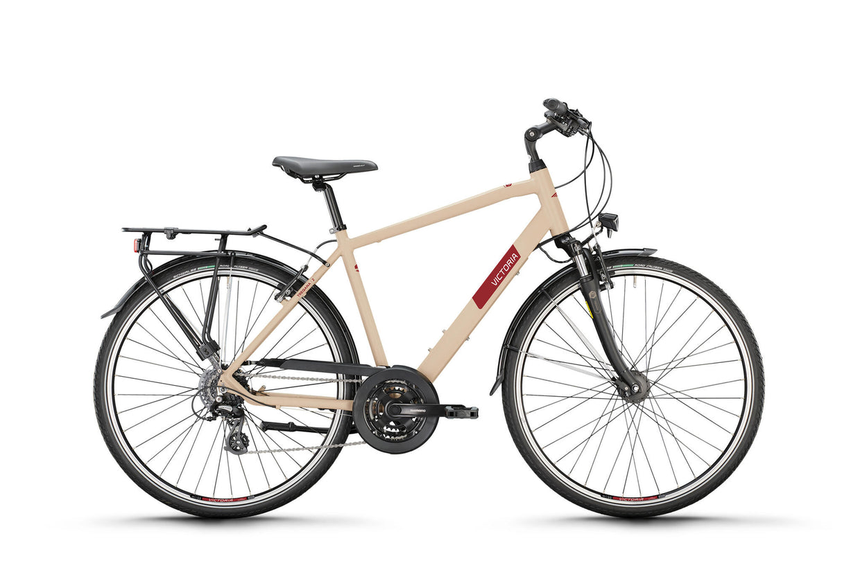 Victoria Trekkingrad Treqana 2 Mod. 24 Fahrrad vict.treqana 2 28 61 Durchm. 24 Stück graubeige