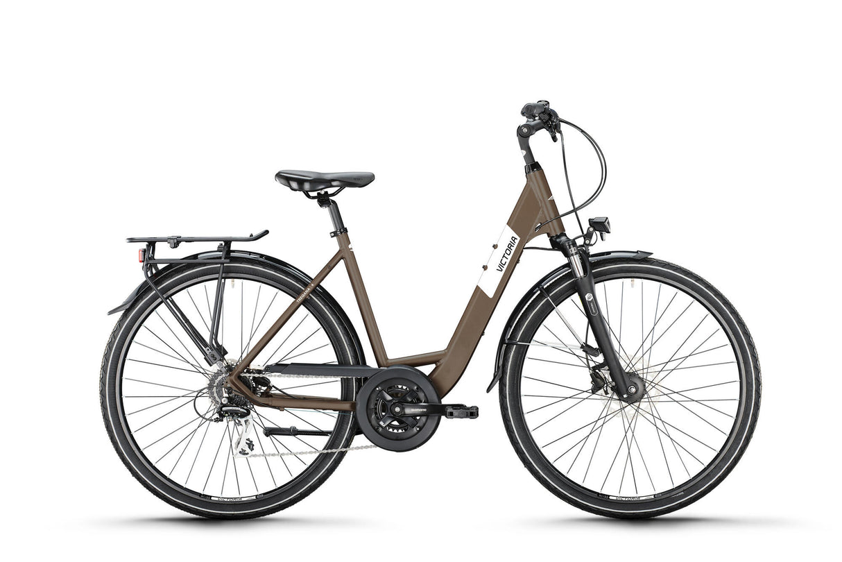Victoria Trekkingrad Treqana 4 Mod. 24 Fahrrad Vict.Treqana 4 28 46 Wave 24SP Erdgrau