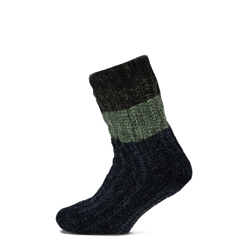 Producten homesocks basset chenille colourblock assortiment 30 paar