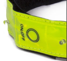 LED -Armband -Fluores. inklusive Batterien