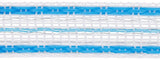 Ako Platinumline Abschreckungsband 20 mm weiß blau 200 m