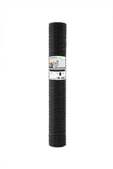 Giardino Produkte Mesh Sechseck schwarz 25 1 0 1 00m x 5m