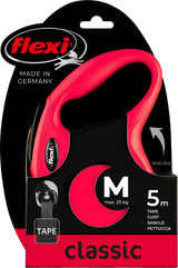 Flexi Products Retractable Line New Classic Reifen rot m 5 Meter bis 25 kg