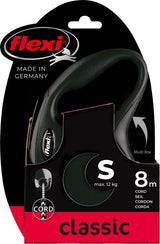 Flexi Products Retractable Line New Classic Cord Schwarz S 8 Meter bis 12 kg