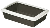 Katzentoilette mit Rand 51x35x13cm farblich sortiert