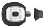 Producten commandomuts gebreid uni kleur met led lamp oplaadbaar
