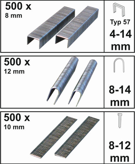Connex Produkte Tackernagler Metall