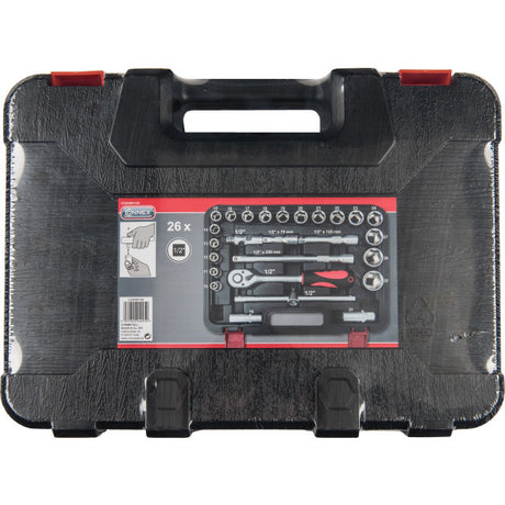 Connex Products Steckschlüsselsatz Profi 1 2 26-teilig