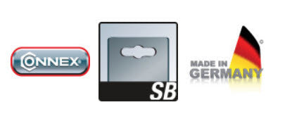 Connex Products Sägeblatt lose für Bügelsäge 300 mm Metall HSS 3 Stück
