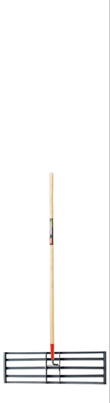 Polet Products Nivellierrechen Edelstahl 800 x 250 mm komplett mit Stiel 150 cm