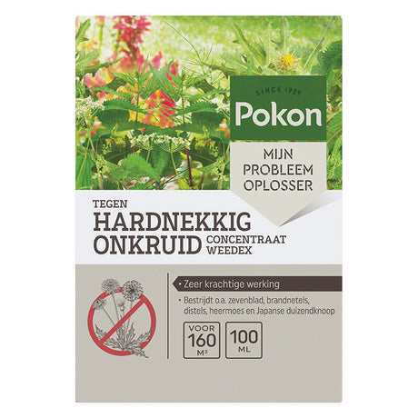 Pokon-Produkte gegen hartnäckiges Unkraut, Konzentrat 100 ml, Weedex