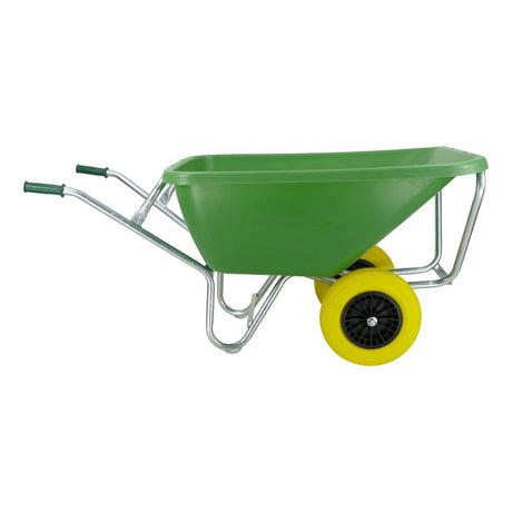 Fort Products Schubkarre F S 200l grün, Lieferung mit 2 NML-Rädern